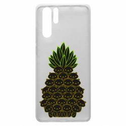 Чехол для Huawei P30 Pro Pineapple cat
