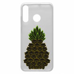 Чехол для Huawei P30 Lite Pineapple cat - PrintSalon