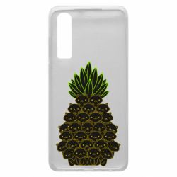 Чехол для Huawei P30 Pineapple cat - PrintSalon