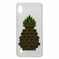 Чехол для Samsung A10 Pineapple cat - PrintSalon