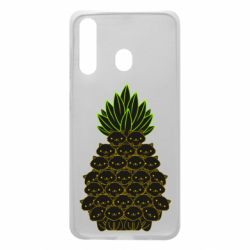 Чехол для Samsung A60 Pineapple cat - PrintSalon