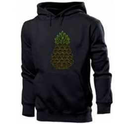 Мужское худи Pineapple cat - PrintSalon
