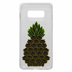 Чехол для Samsung S10e Pineapple cat - PrintSalon