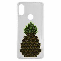 Чехол для Xiaomi Redmi Note 7 Pineapple cat - PrintSalon
