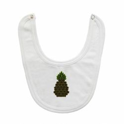 Слюнявчик  Pineapple cat - PrintSalon