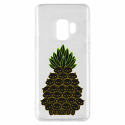 Чехол для Samsung S9 Pineapple cat - PrintSalon