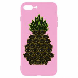 Чехол для iPhone 7 Plus Pineapple cat - PrintSalon