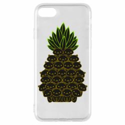 Чехол для iPhone 8 Pineapple cat - PrintSalon