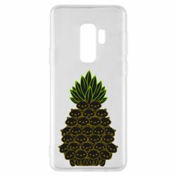 Чехол для Samsung S9+ Pineapple cat - PrintSalon