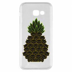 Чехол для Samsung A5 2017 Pineapple cat - PrintSalon