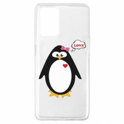 Чехол для Oppo A74 4G Пингвин девочка - PrintSalon