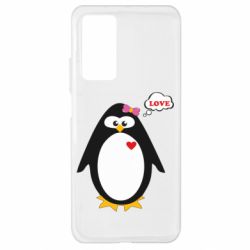 Чехол для Xiaomi Mi 10T/10T Pro Пингвин девочка - PrintSalon