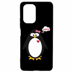 Чехол для Xiaomi Poco F3/K40 Пингвин девочка - PrintSalon