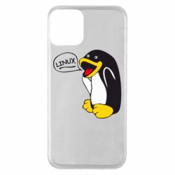 Чехол для iPhone 11 Пингвин Линукс - PrintSalon