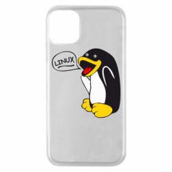 Чехол для iPhone 11 Pro Пингвин Линукс - PrintSalon
