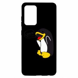 Чехол для Samsung A52 5G Пингвин Линукс - PrintSalon