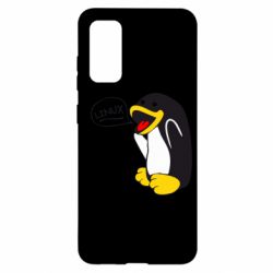 Чехол для Samsung S20 Пингвин Линукс - PrintSalon