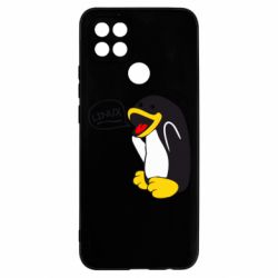 Чехол для Oppo A15s/A15 Пингвин Линукс - PrintSalon