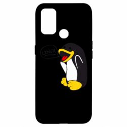 Чехол для Oppo A53/A32/A33 Пингвин Линукс - PrintSalon