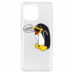 Чехол для Xiaomi Mi11 Пингвин Линукс - PrintSalon