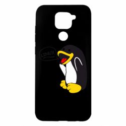 Чехол для Xiaomi Redmi Note 9/Redmi 10X Пингвин Линукс
