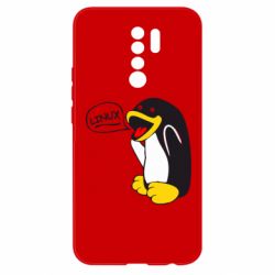 Чехол для Xiaomi Redmi 9 Пингвин Линукс - PrintSalon