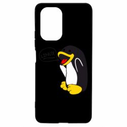 Чехол для Xiaomi Poco F3/K40 Пингвин Линукс - PrintSalon