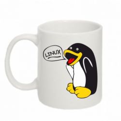 Чашка 320ml Пингвин Линукс
