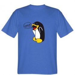 Мужская футболка Stedman Пингвин Линукс - PrintSalon