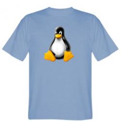 Мужская футболка Stedman Пингвин Linux