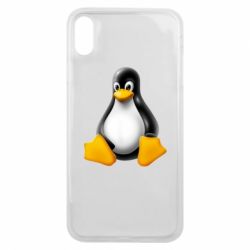 Чехол для iPhone Xs Max Пингвин Linux - PrintSalon
