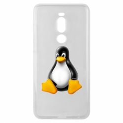 Чехол для Meizu Note 8 Пингвин Linux - PrintSalon