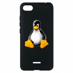 Чехол для Xiaomi Redmi 6A Пингвин Linux - PrintSalon