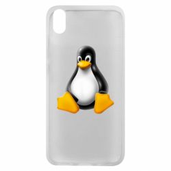 Чехол для Xiaomi Redmi 7A Пингвин Linux - PrintSalon