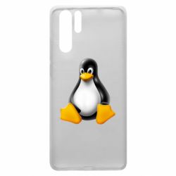 Чехол для Huawei P30 Pro Пингвин Linux - PrintSalon