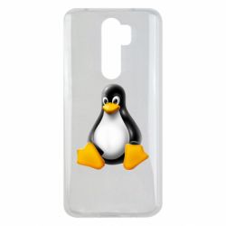 Чехол для Xiaomi Redmi Note 8 Pro Пингвин Linux