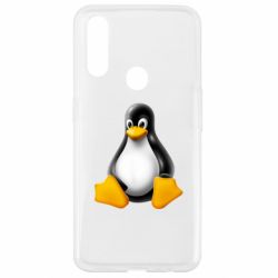 Чехол для Oppo A31 Пингвин Linux - PrintSalon
