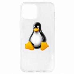 Чехол для iPhone 12 Pro Пингвин Linux - PrintSalon