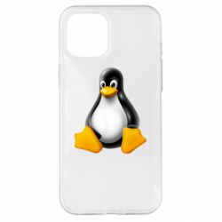 Чехол для iPhone 12 Pro Max Пингвин Linux - PrintSalon