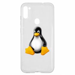 Чехол для Samsung A11/M11 Пингвин Linux