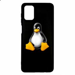 Чехол для Samsung M51 Пингвин Linux - PrintSalon