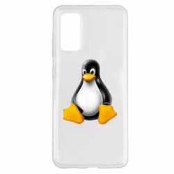 Чехол для Samsung S20 Пингвин Linux - PrintSalon