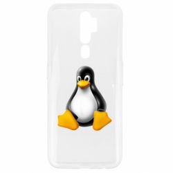 Чехол для Oppo A5/A9 2020 Пингвин Linux - PrintSalon
