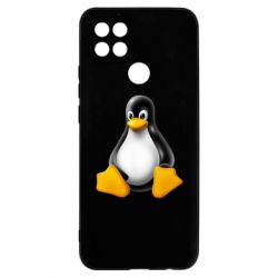 Чехол для Oppo A15s/A15 Пингвин Linux - PrintSalon