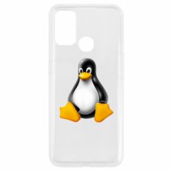 Чехол для Oppo A53/A32/A33 Пингвин Linux - PrintSalon