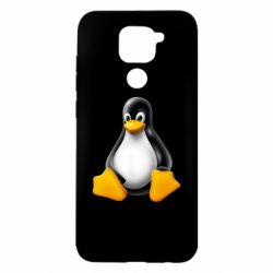 Чехол для Xiaomi Redmi Note 9/Redmi 10X Пингвин Linux