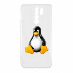 Чехол для Xiaomi Redmi 9 Пингвин Linux - PrintSalon