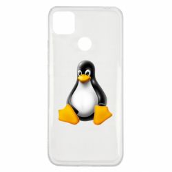 Чехол для Xiaomi Redmi 9c Пингвин Linux - PrintSalon
