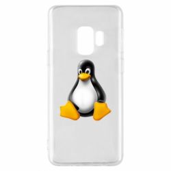 Чехол для Samsung S9 Пингвин Linux - PrintSalon