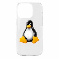 Чехол для iPhone 14 Pro Пингвин Linux - PrintSalon